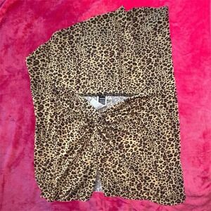 Leopard Skirt